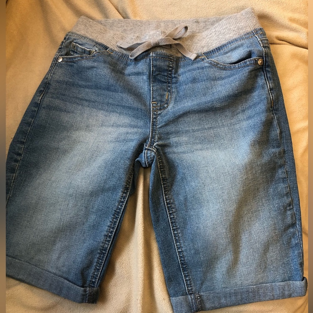Girls Justice denim Bermuda shorts